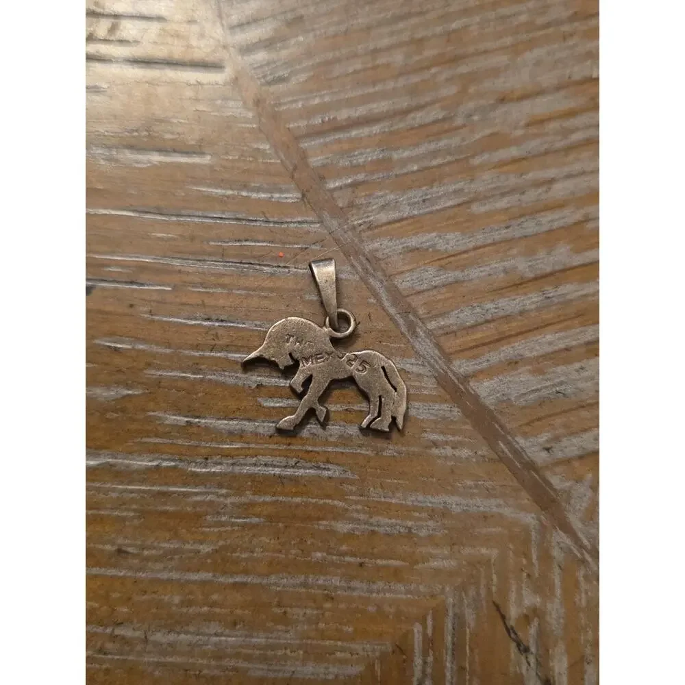 Sterling Silver Unicorn Pendant Charm‎ Vintage Fantasy Mythical - Picture 6 of 16